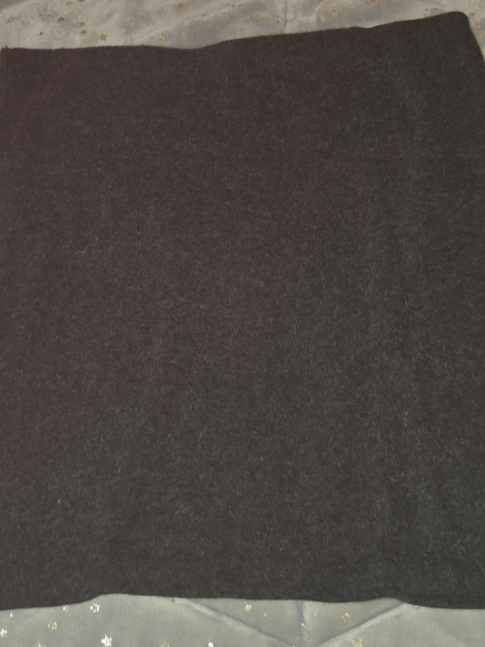 Womens Dark Charcoal/gray Mini Skirt.